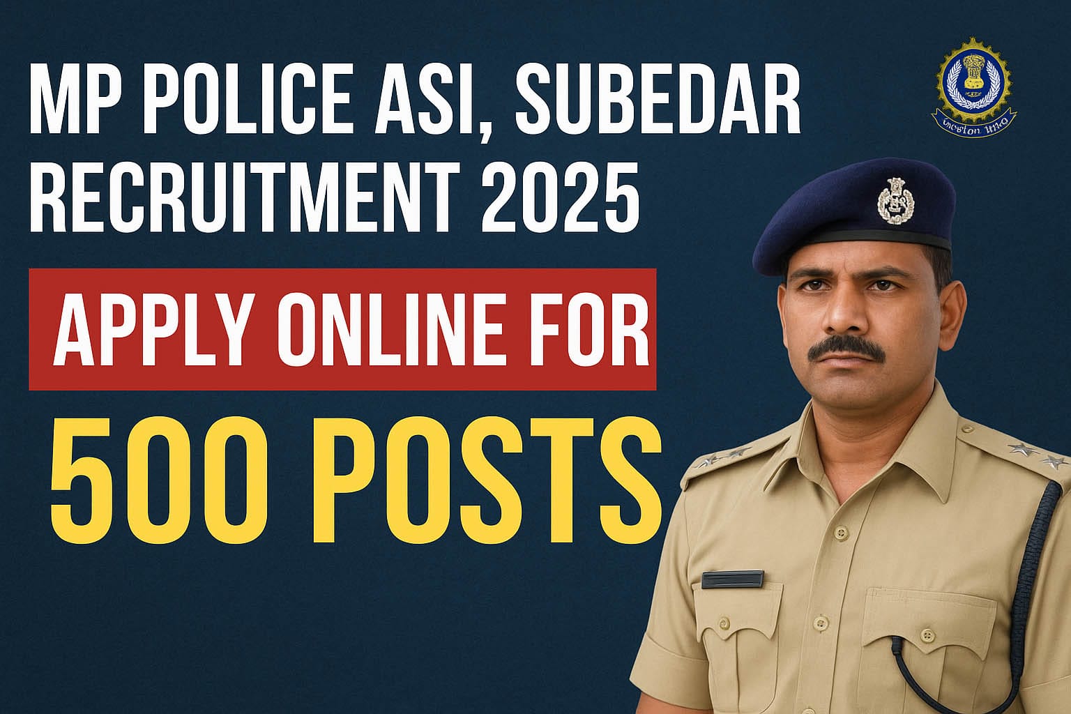 MP Police Recruitment 2025