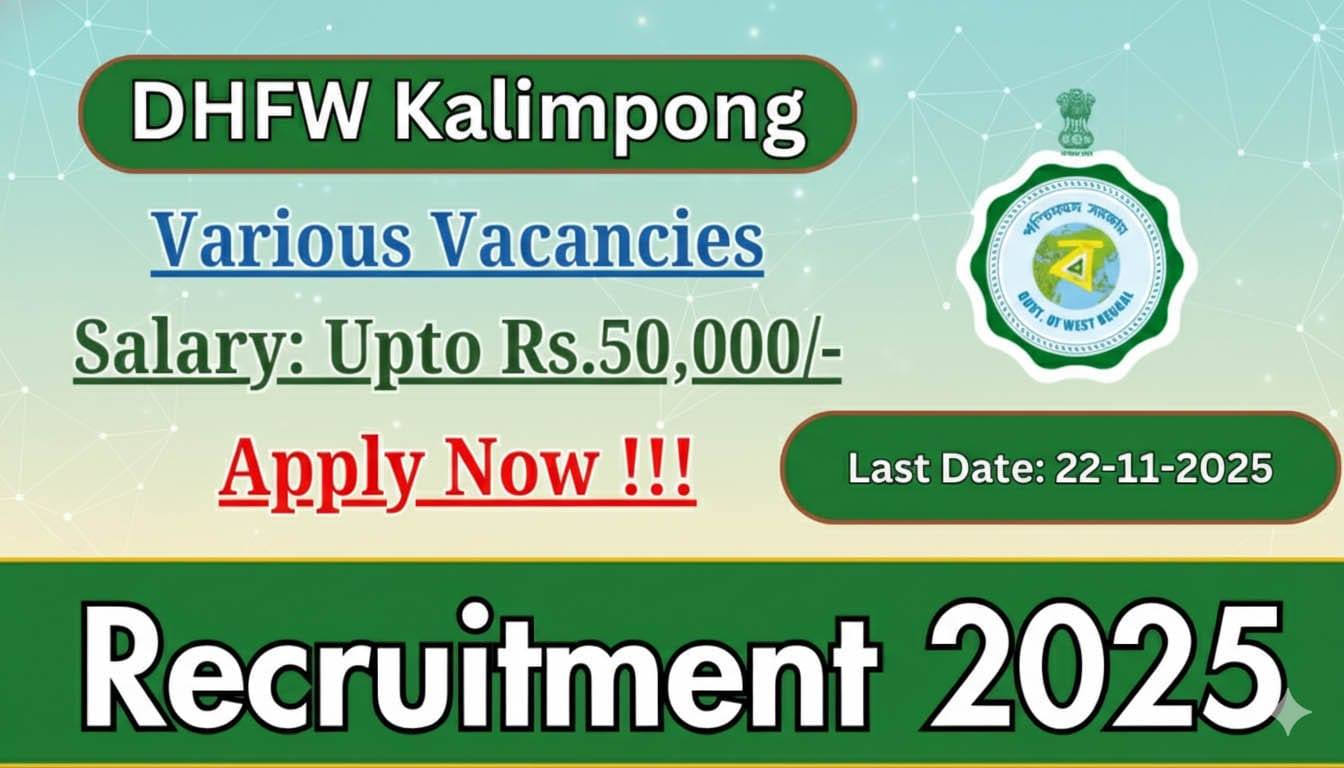 DHFW Recruitment 2025