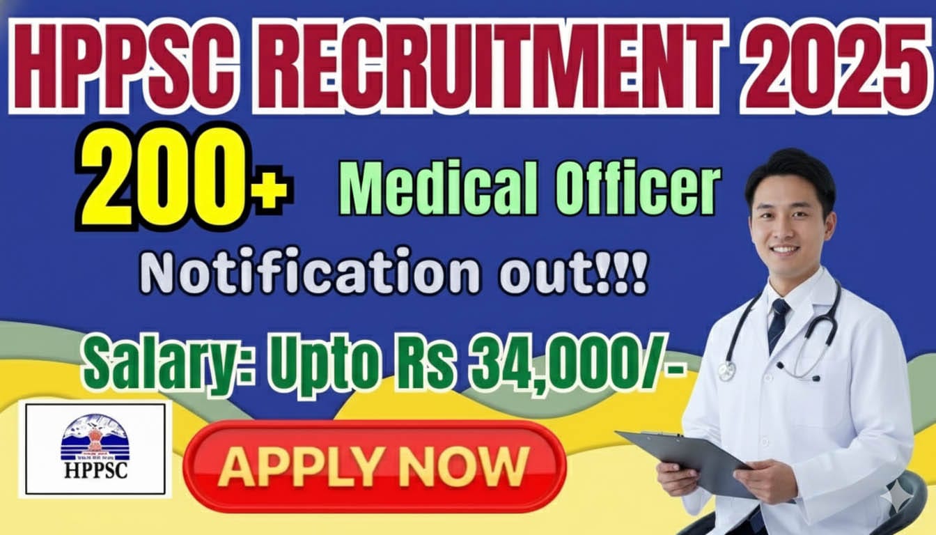HPPSC Medical Officer Recruitment 2025