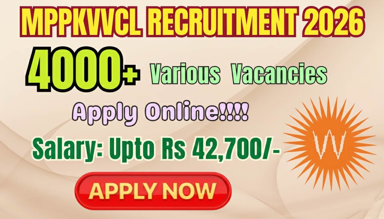 MPPKVVCL Recruitment 2025