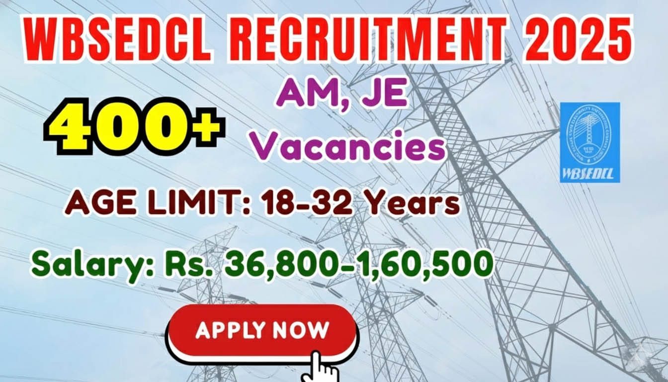WBSEDCL Recruitment 2025