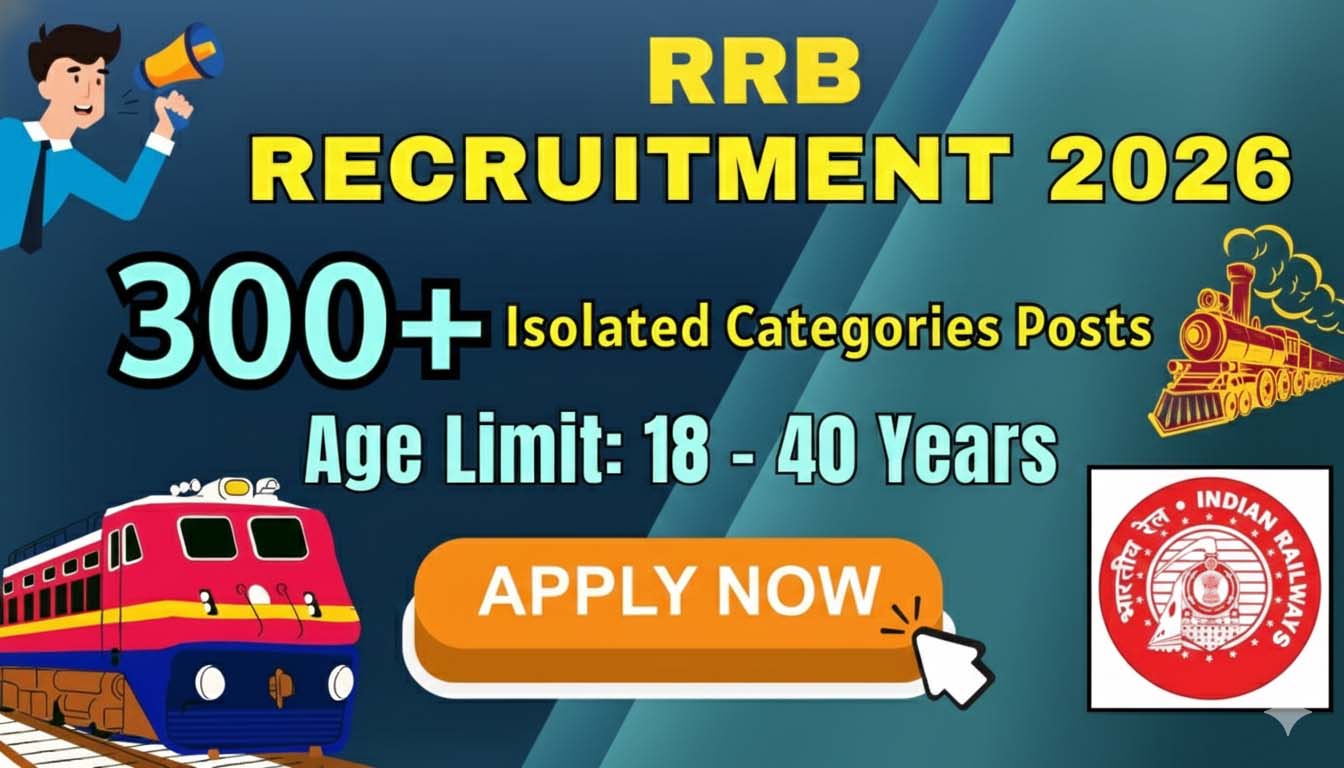 RRB Isolated Category 08/2025 Recruitment 2026