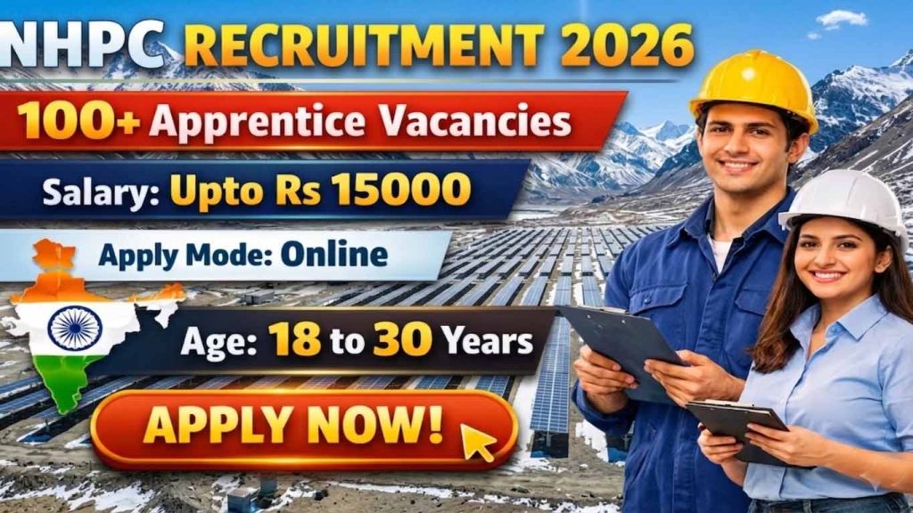 NHPC Apprentice Recruitment 2026