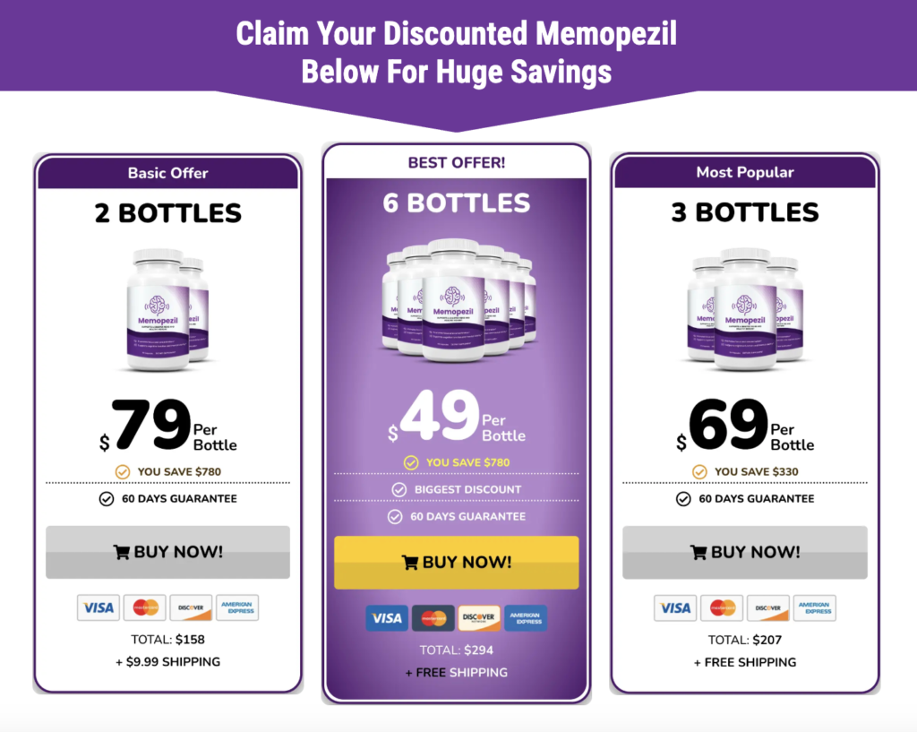 Memopezil official buy