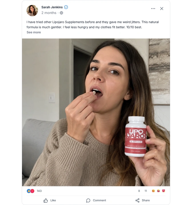 Lipo jaro customer
